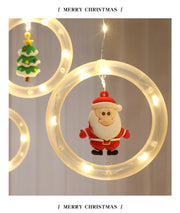 LED Christmas Curtain Lights, Indoor Scene Decoration, Creative Curtain Lights, Christmas Atmosphere Flashing Lights Michan Direct