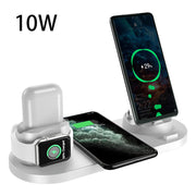 Wireless Charger For IPhone Fast Charger For Phone Fast Charging Pad For Phone Watch 6 In 1 Charging Dock Station Michan Direct