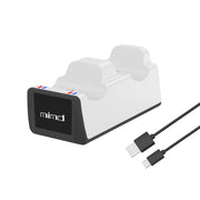 PS5 Controller Charging Station - Dual USB Fast Charger Dock for PlayStation 5 DualSense Wireless Controllers Michan Direct