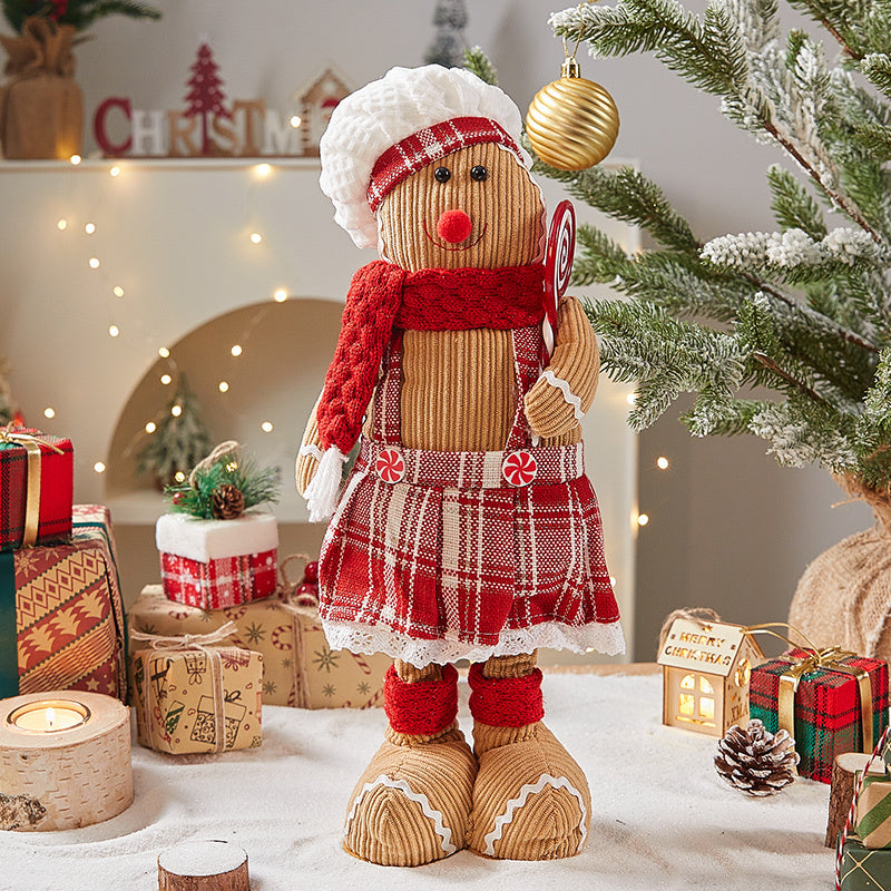 Christmas Decorations Gingerbread Man Ornaments Michan Direct