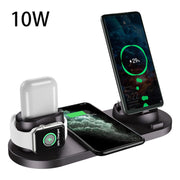 Wireless Charger For IPhone Fast Charger For Phone Fast Charging Pad For Phone Watch 6 In 1 Charging Dock Station Michan Direct