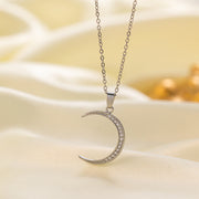 Stainless Steel Necklace Women's Fashion Copper-plated Gold Pendant Clavicle Chain For Mother Girlfriend Gift Michan Direct