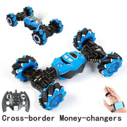 Remote Climbing Control Stunt Car Gesture Sensing Twisting Off-Road Vehicle Light Music Drift Dancing Side RC Car Michan Direct