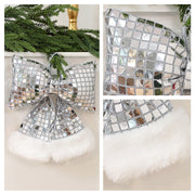 Mirror Bow Christmas Tree Decoration Michan Direct