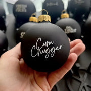 Funny Christmas Ornament Black Decorations Michan Direct