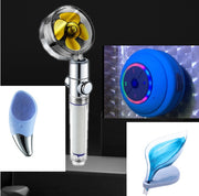 Waterproof Bluetooth Speaker - Portable Mini LED Shower Speaker with Suction Cup | 5-Hour Playtime Michan Direct