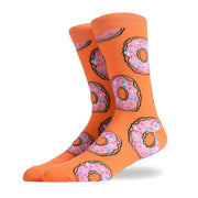 Fashion Creative Hamburger Pizza Alien Men Socks Cute Series Michan Direct