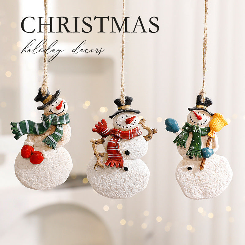 Christmas Decorations Cartoon Elk Ornaments Michan Direct