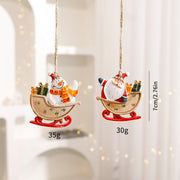 Christmas Decorations Cartoon Elk Ornaments Michan Direct