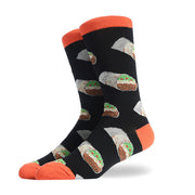 Fashion Creative Hamburger Pizza Alien Men Socks Cute Series Michan Direct