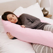 9 Ft Maternity Pillow And Case - Light Pink - Lucy And Phil Academy