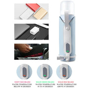 Baby Milk Bottle Thermostatic Glass Wide Caliber Anti Flatulence Michan Direct