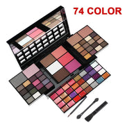 74 Colors Makeup Set Lip Gloss Blush Eyeshadow Highlight Combination Plate Wholesale Makeup Set Michan Direct
