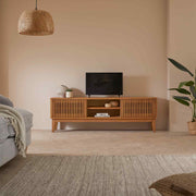 Melia Media Unit with Sliding Doors - Lucy And Phil Academy