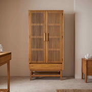 Melia Light Oak Wardrobe with Drawers - Lucy And Phil Academy