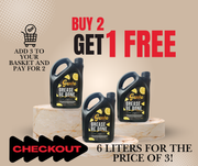 Genie Grease Be Gone Degreaser 2 Litre Heavy Duty Lemon Degreaser