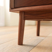 Wright Walnut Bedside Table - Lucy And Phil Academy