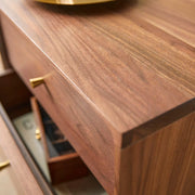 Wright Walnut Bedside Table - Lucy And Phil Academy