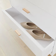 Monroe Solid Wood White Chest of 3 Drawers - Lucy And Phil Academy