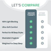 3D Weighted Eye Mask Snooze Therapy