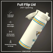 NFL x ION8 Insulated Steel Water Bottle, NFL Jaguars, 750ml (24oz) - Lucy And Phil Academy