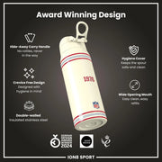 NFL x ION8 Insulated Steel Water Bottle, NFL Buccaneers, 750ml (24oz) - Lucy And Phil Academy
