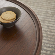 Norway Walnut Round Coffee Table - Lucy And Phil Academy