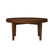 Norway Walnut Round Coffee Table - Lucy And Phil Academy