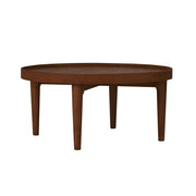 Norway Walnut Round Coffee Table - Lucy And Phil Academy