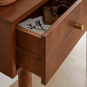 Scandinavian Walnut Oslo Console, Dressing Table, and Desk - Lucy And Phil Academy