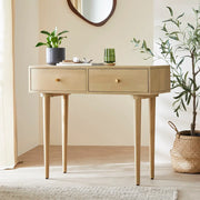 Scandinavian Light Oak Oslo Console, Dressing Table, and Desk - Lucy And Phil Academy