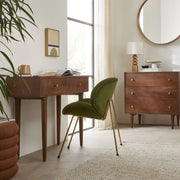 Scandinavian Walnut Oslo Console, Dressing Table, and Desk - Lucy And Phil Academy