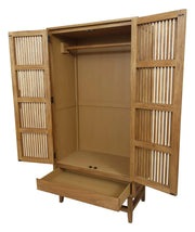 Melia Light Oak Wardrobe with Drawers - Lucy And Phil Academy