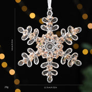 Christmas Decorations Sequined Acrylic Pendant Michan Direct