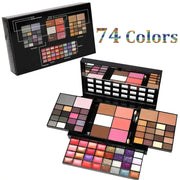 74 Colors Makeup Set Lip Gloss Blush Eyeshadow Highlight Combination Plate Wholesale Makeup Set Michan Direct