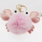 Cartoon Cute Crab Keychain Pendant Michan Direct