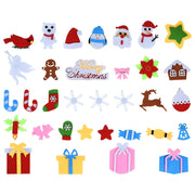 Felt Christmas Tree Or Snowman Holiday Decoration, Perfect For Homes, Classrooms, Offices, And Party Venues, Versatile Seasonal Decor, Festive Wall Art, Christmas Decorations, Best For Christmas, Ch Michan Direct