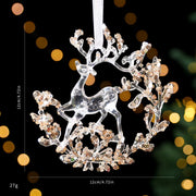 Christmas Decorations Sequined Acrylic Pendant Michan Direct