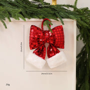 Mirror Bow Christmas Tree Decoration Michan Direct