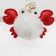 Cartoon Cute Crab Keychain Pendant Michan Direct