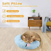 Little Pillow For Cats Fashion Neck Protector Deep Sleep Puppy U-Shaped Pillow Pets Pillow Kitten Headrest Dog Sleeping Pillow Pet Products Michan Direct