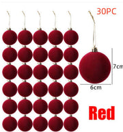 Plucked Silk Ball Christmas Decoration Michan Direct