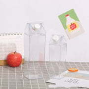 Premium Square Milk Cup - 500ml & 1000ml Minimalist Water Bottle Michan Direct