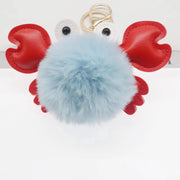 Cartoon Cute Crab Keychain Pendant Michan Direct