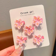 Flower Hair Clips for Women - Sweet Plumeria Barrettes & Hair Accessories Michan Direct