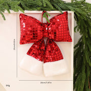 Mirror Bow Christmas Tree Decoration Michan Direct