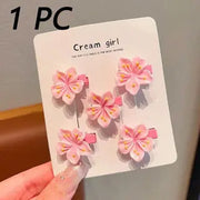 Flower Hair Clips for Women - Sweet Plumeria Barrettes & Hair Accessories Michan Direct
