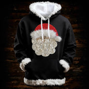 Women's Winter Merry Christmas Hoodie With Pockets Michan Direct