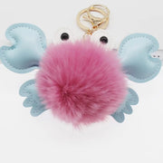 Cartoon Cute Crab Keychain Pendant Michan Direct