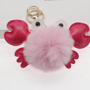 Cartoon Cute Crab Keychain Pendant Michan Direct